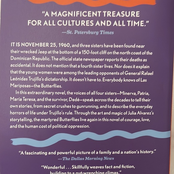 Book -In the time of butterflies. - Picture 2 of 3